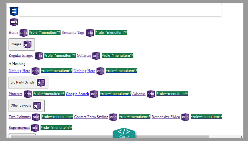 Accessibility diagram
